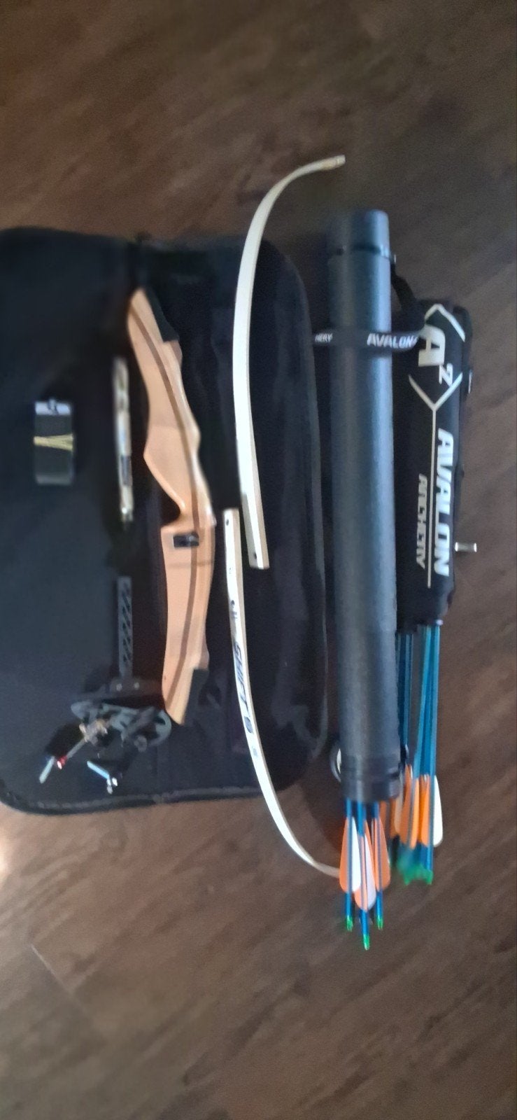 Recurve boog met pijlen en tas, Ophalen of Verzenden
