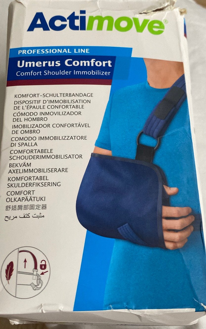 Actimove, armsling, schoudermobilisator, brace, Diversen, Ophalen of Verzenden, Gebruikt