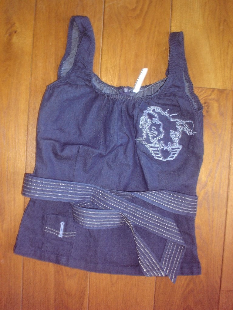 blauwe top, Grunt Girl, maat 152, Nieuw, Shirt of Longsleeve, Grunt Girl, Verzenden