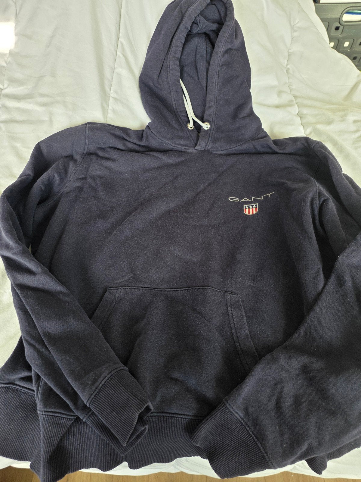 Gant hoodie - Zo goed als nieuw, Blauw, Overige maten, Ophalen of Verzenden, Zo goed als nieuw