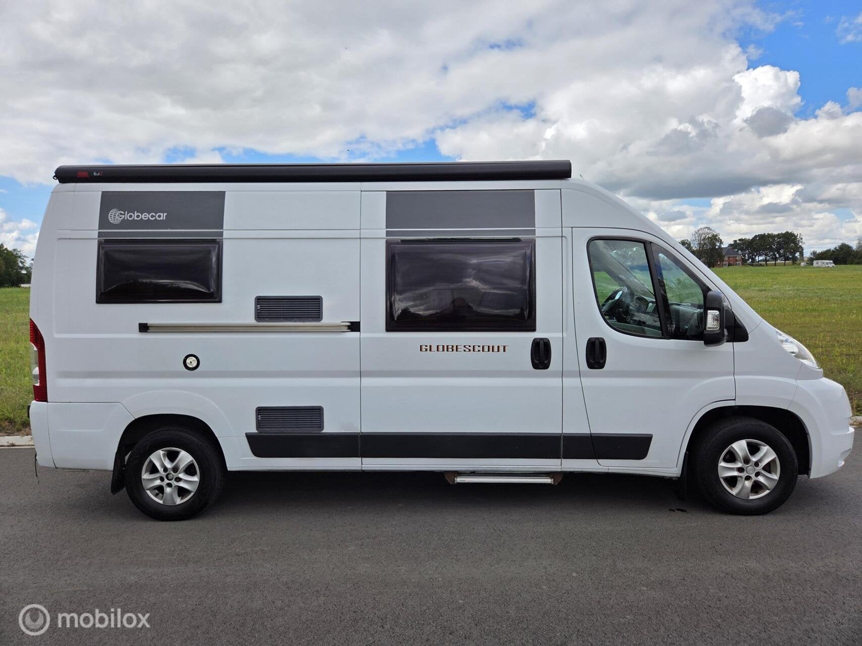 Possl Globecar Globescout 2011 ☆Busbiker, 120pk, Camera☆, Buscamper of Camperbus, Omvormer, 6 tot 7 meter, Bedrijf