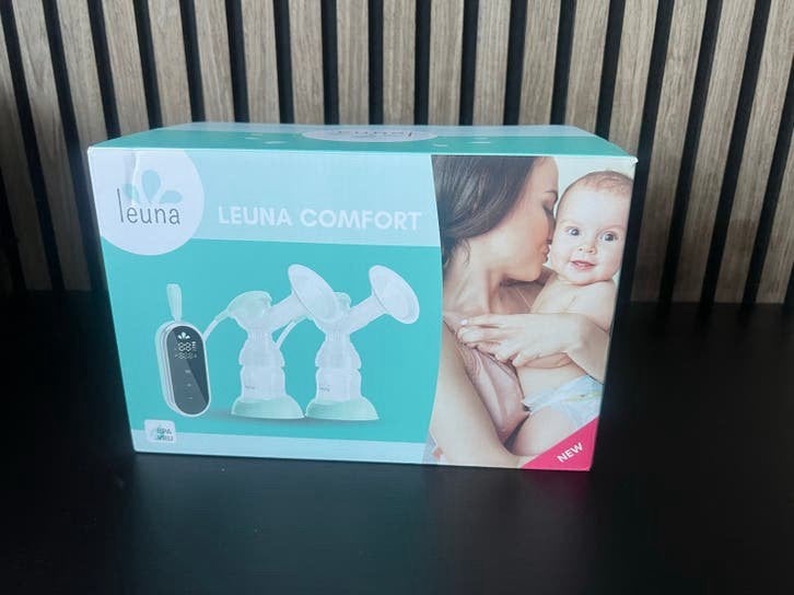 Leuna Comfort Dubbele Elektrische Borstkolf, Ophalen of Verzenden, Zo goed als nieuw