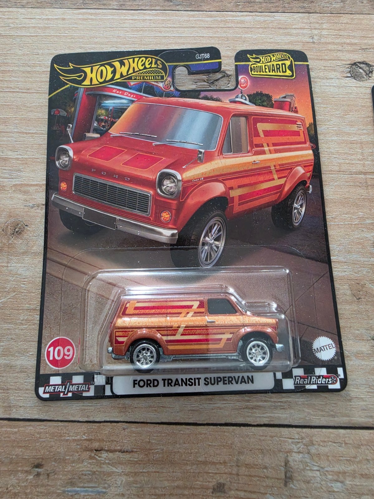 Hot Wheels Boulevard Ford Transit Supervan 109, Ophalen of Verzenden, Nieuw