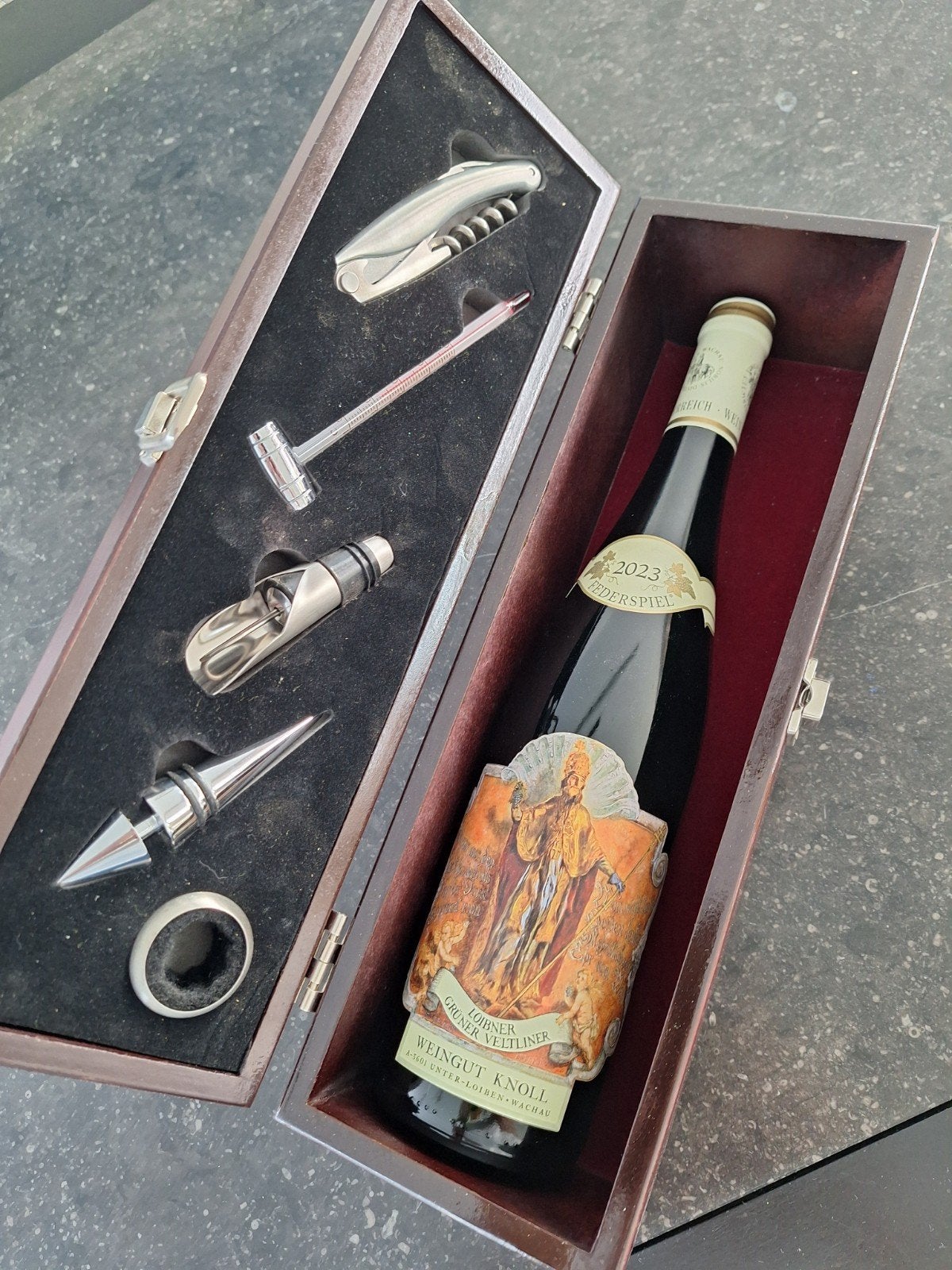 Luxe wijnkist, Verzamelen, Ophalen of Verzenden, Nieuw, Frankrijk, Overige typen
