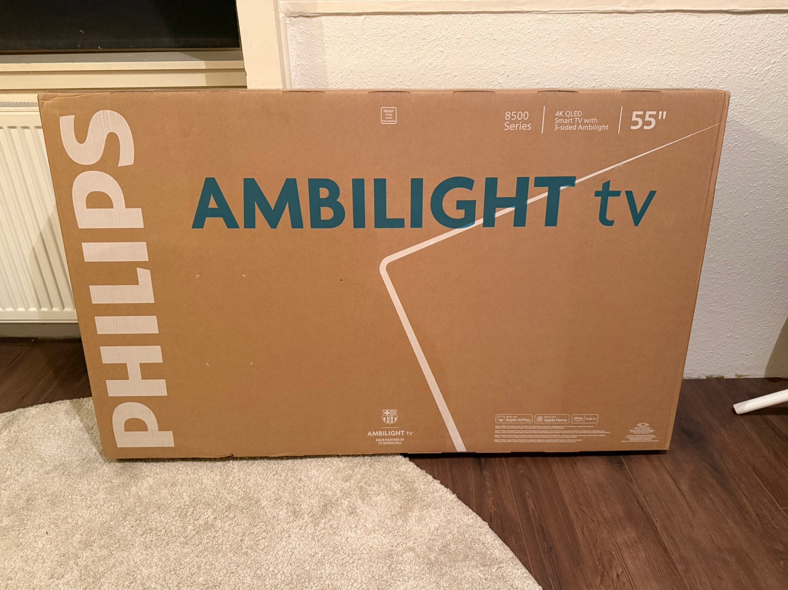 55inch Philips Ambilight TV 55PUS8500 nieuw!, Ophalen, Nieuw