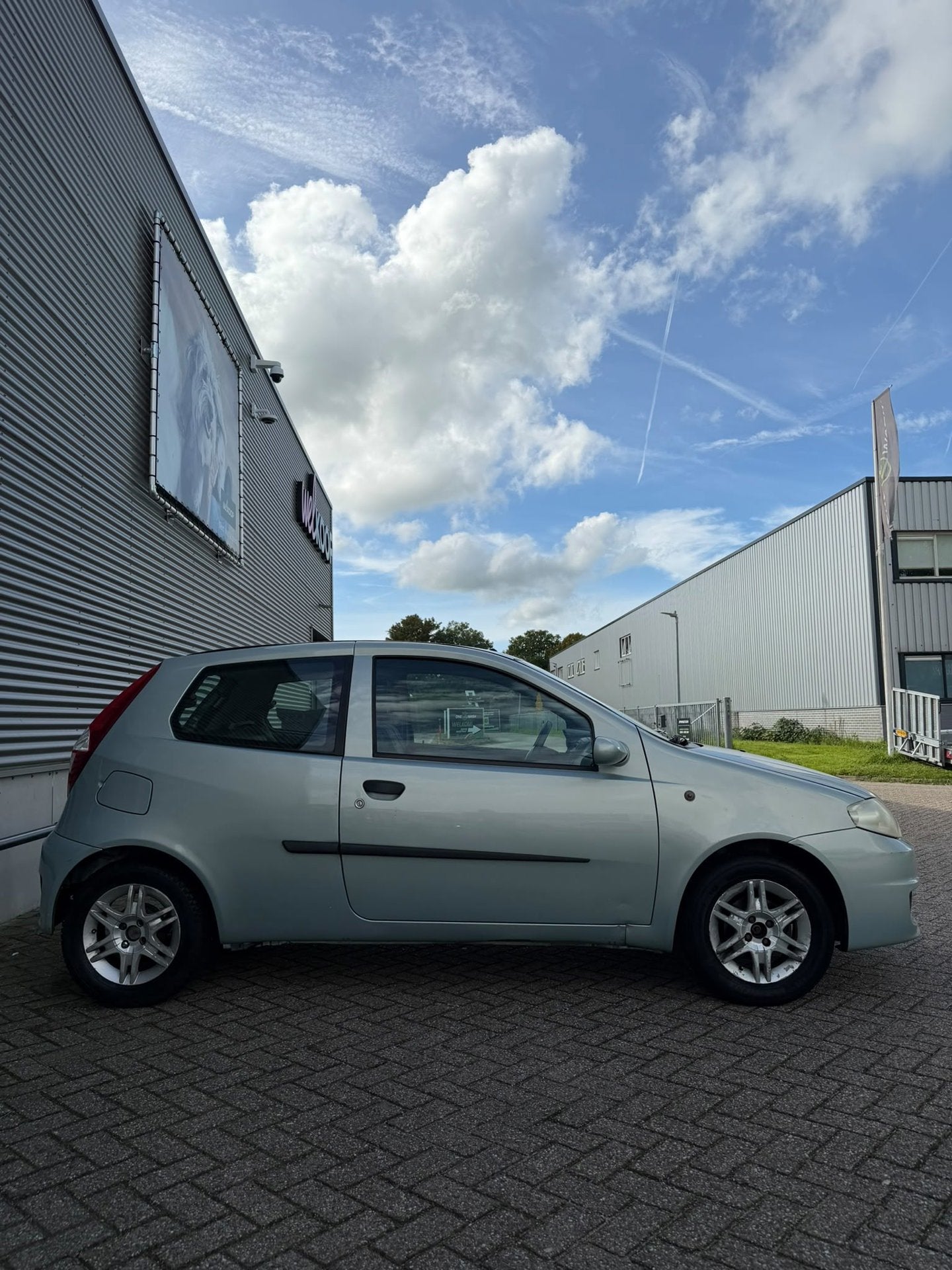 Fiat Punto / Apk / Airco / Automaat, Auto's, Voorwielaandrijving, Gebruikt, Origineel Nederlands, Bedrijf