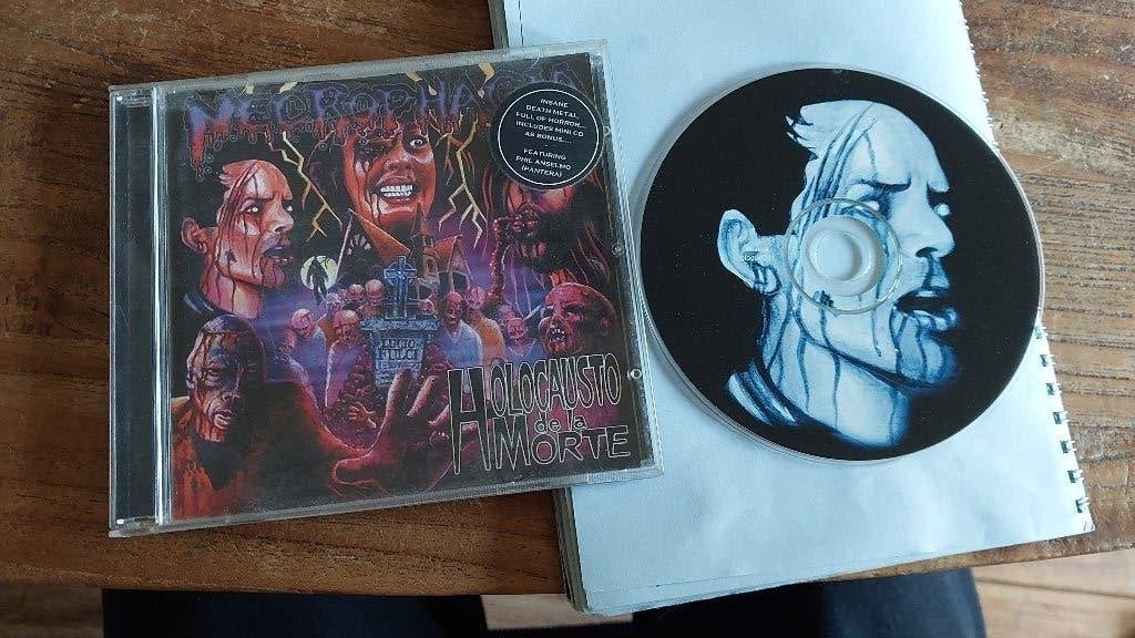Necrophagia cd Holocausto de la Morte Black blood vomitorium, Ophalen of Verzenden, Gebruikt, Death metal