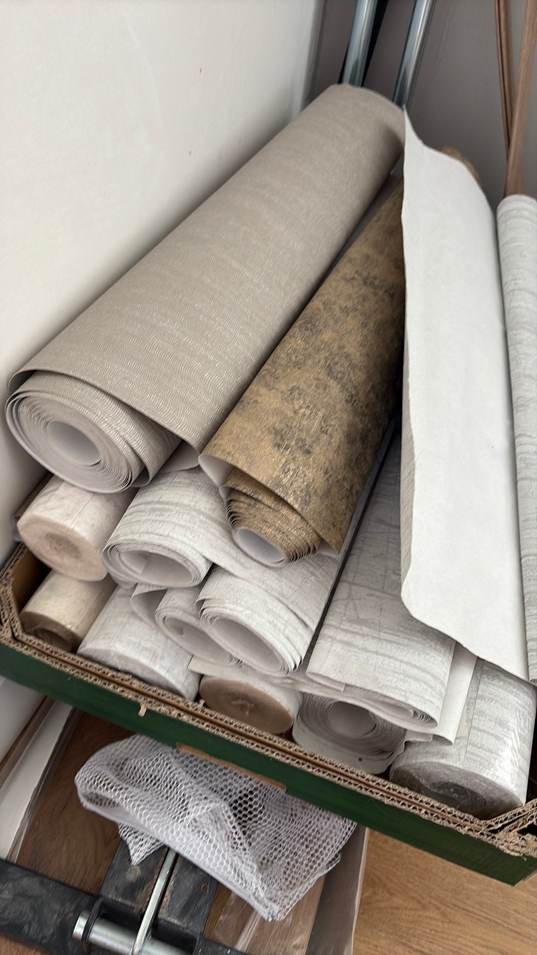 Behang rollen, Ophalen, Minder dan 10 m²