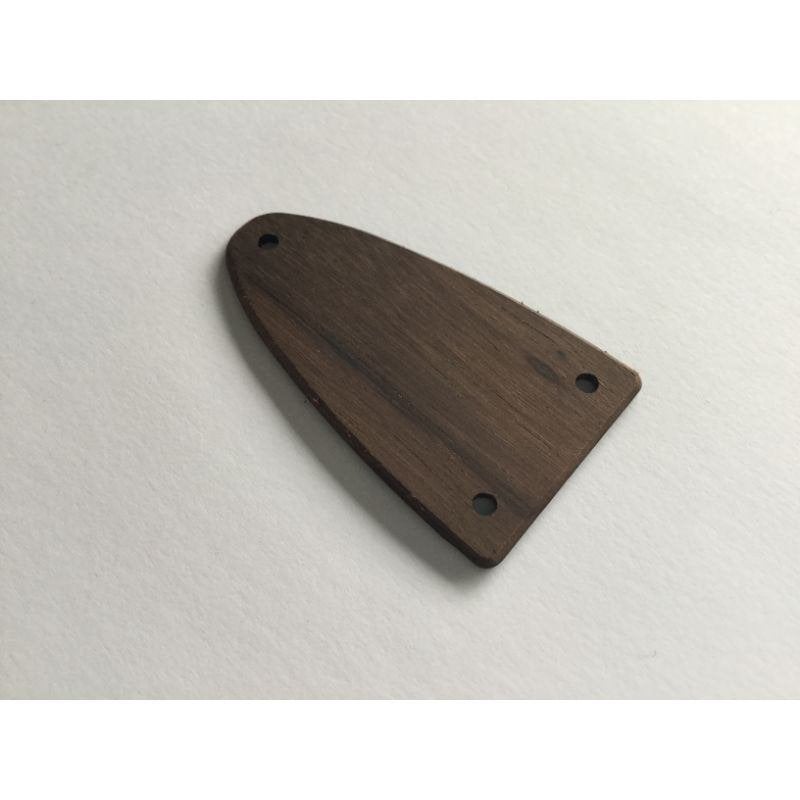 Truss rod cover rond palissander excl schroeven, Muziek en Instrumenten, Moku Custom Guitars, Nieuw, 4613CB, Ophalen of Verzenden