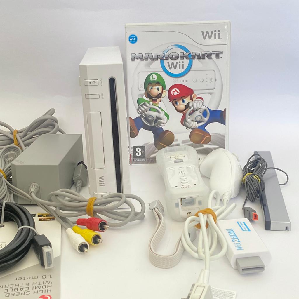 Nintendo wii + wii remote plus & mario kart, Racen en Vliegen, Ophalen of Verzenden, Zo goed als nieuw, 3 spelers of meer