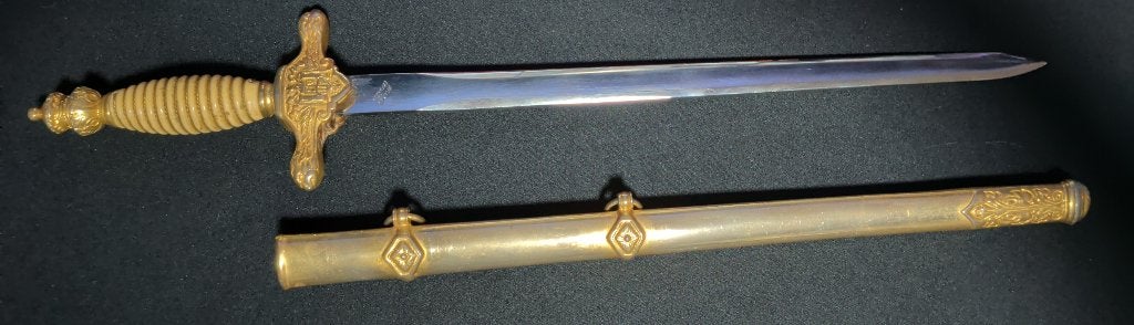 Toledo spain dolk spanje academie cadet officier replica, Ophalen of Verzenden, Luchtmacht, Overige gebieden, Mes of Dolk