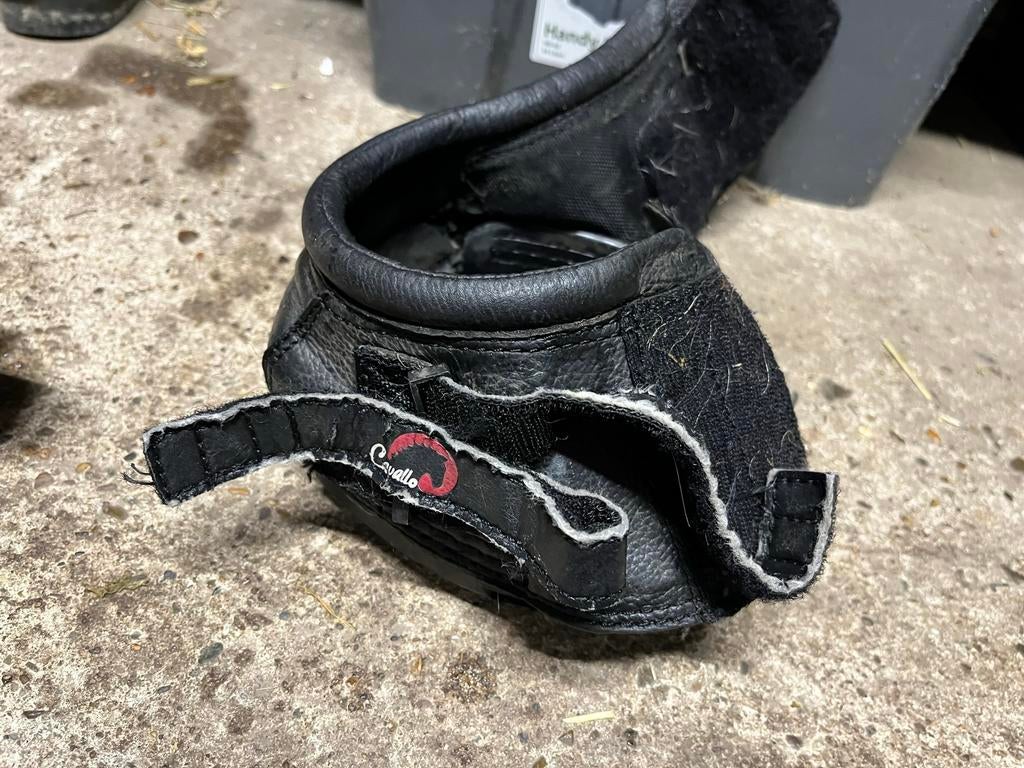 Hoefschoenen cavallo maat 4 met inlegzolen en pasture wraps, Ophalen of Verzenden, Zo goed als nieuw