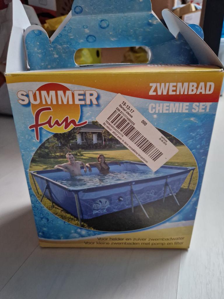 CHEMIE Startset -- Zwembad of jacuzzi, Ophalen, Gebruikt, Reinigingsmiddel