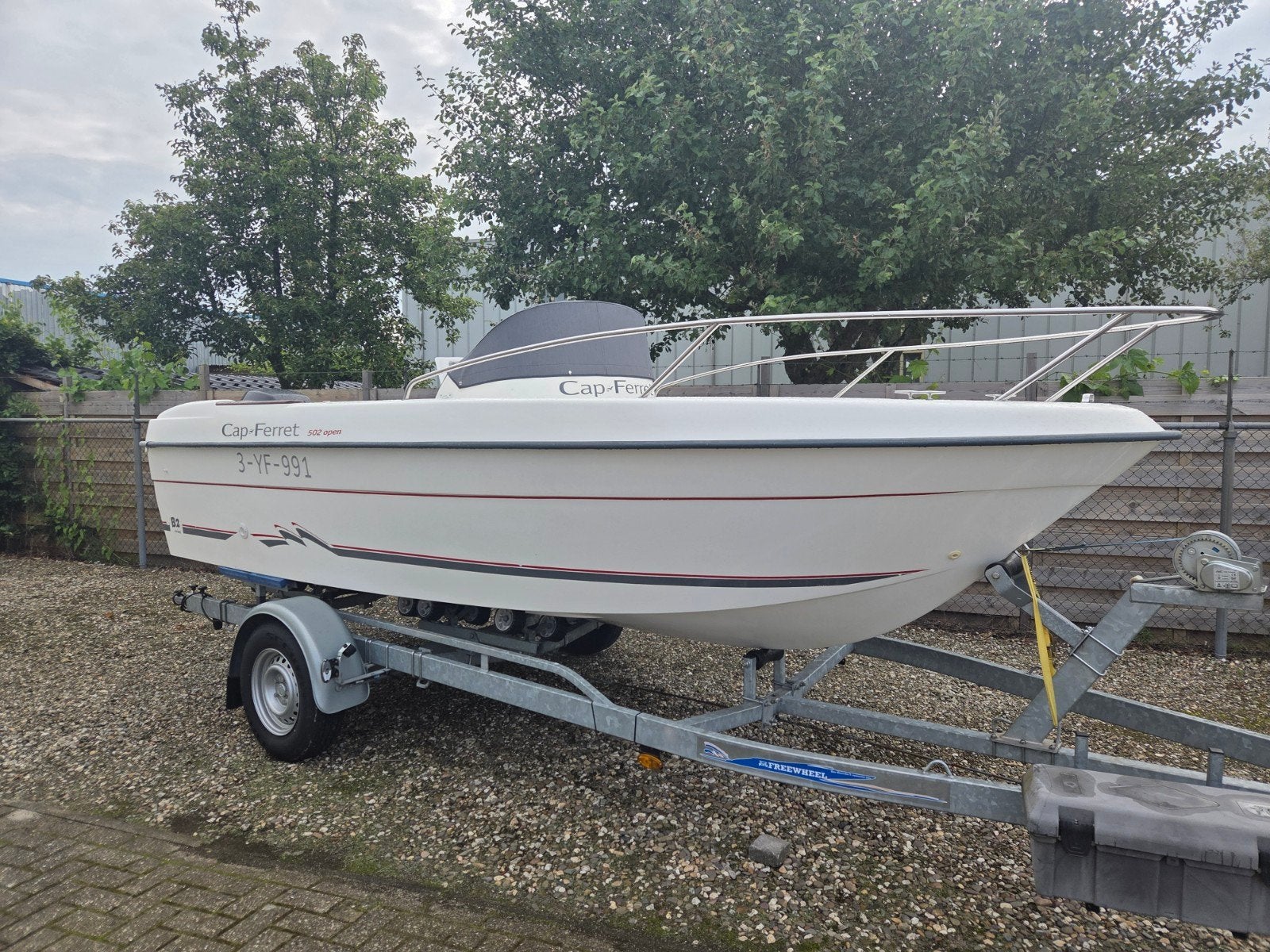 Cap-Ferret 502 Open ,Mercury 50pk EFI 4T ,Nieuwe Consolehoes, Watersport en Boten, Gebruikt, Viertaktmotor, 5 m, Ophalen of Verzenden