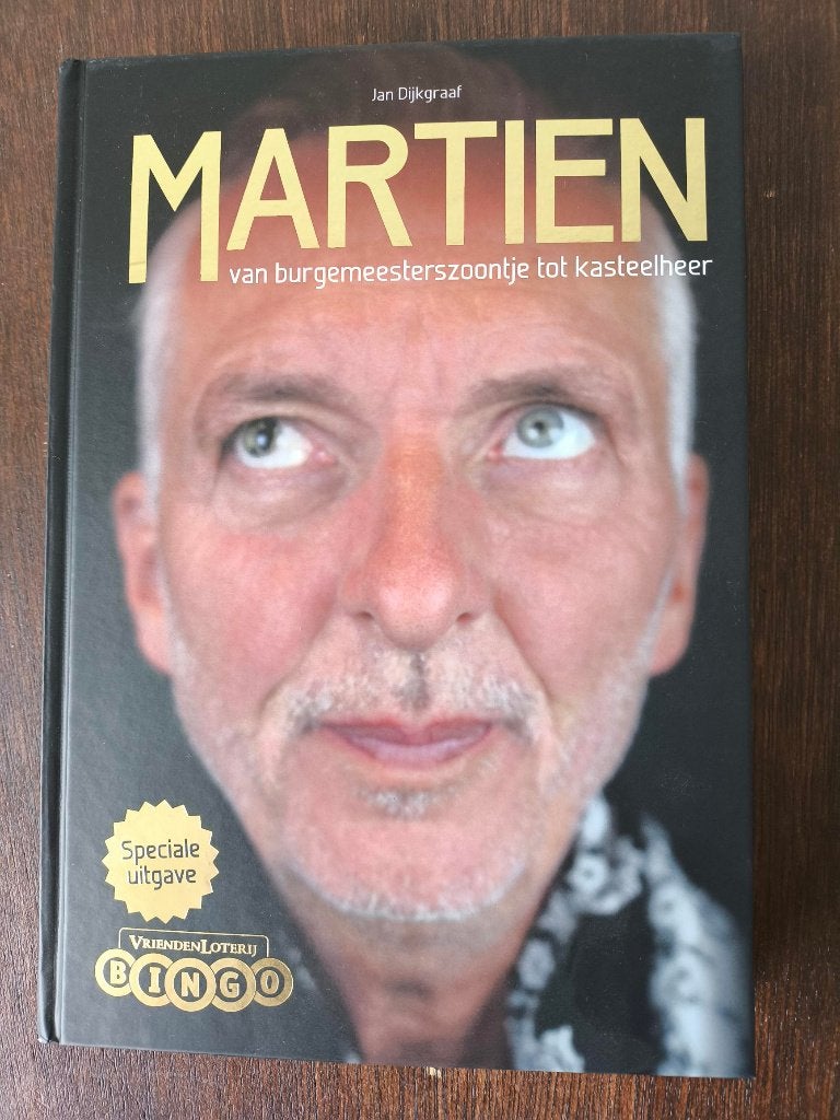 Martien, van burgemeesterszoontje tot kasteelheer, Jan Dijkgraaf, Nieuw, Ophalen of Verzenden, Film, Tv en Media