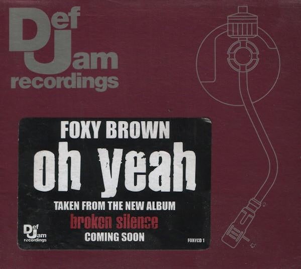 FOXY BROWN CD SINGLE OH YEAH, Ophalen of Verzenden, Zo goed als nieuw, Pop