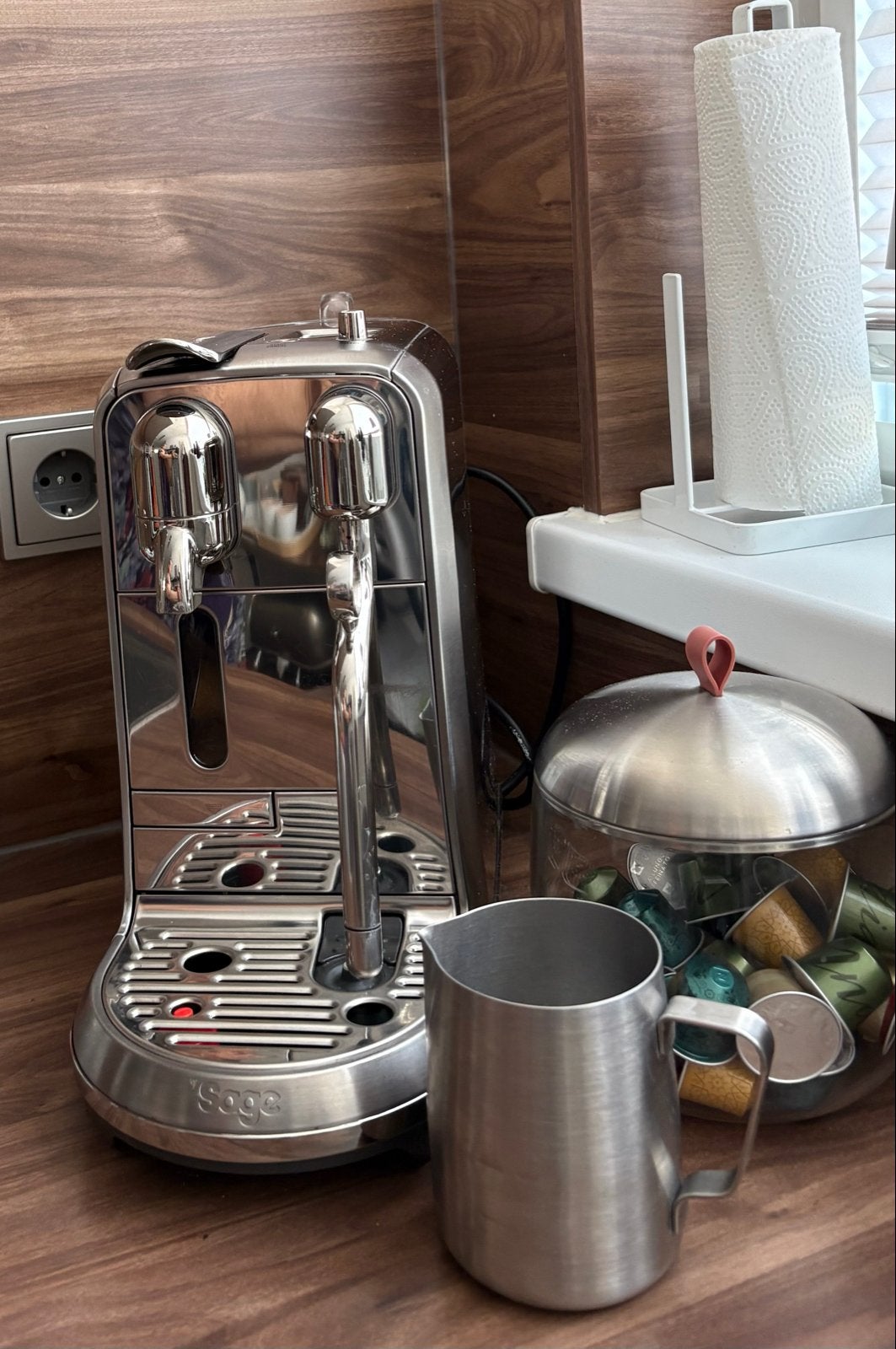 Nespresso Sage Creatista Plus 2023 - Gebruikt, Goede Staat, Witgoed en Apparatuur, Koffiezetapparaten, Ophalen, Gebruikt, Koffiemachine