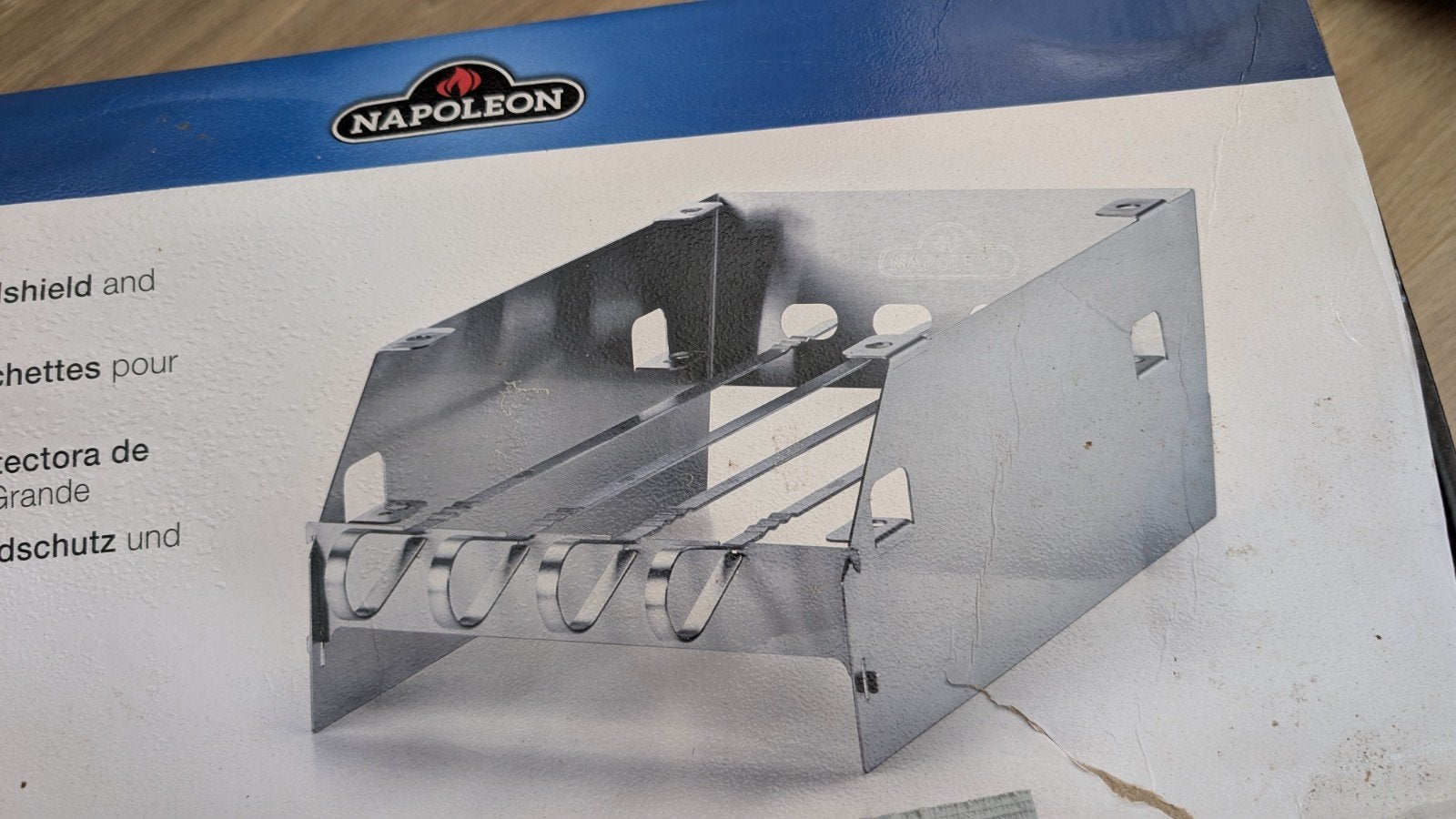 Napoleon Sizzle Burner Windshield, Ophalen of Verzenden, Nieuw
