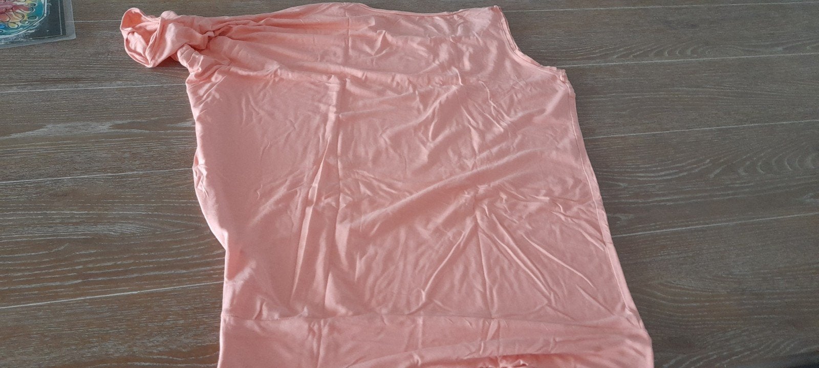 Nieuw staat aparte Dames top shirt xl zalm kleur Vakantietip, Overige kleuren, Maat 46/48 (XL) of groter, Ophalen of Verzenden