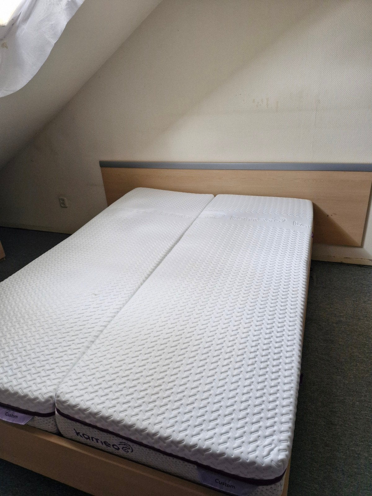 Compleet bed, Ophalen, 70 cm of minder, Tweepersoons, Zo goed als nieuw