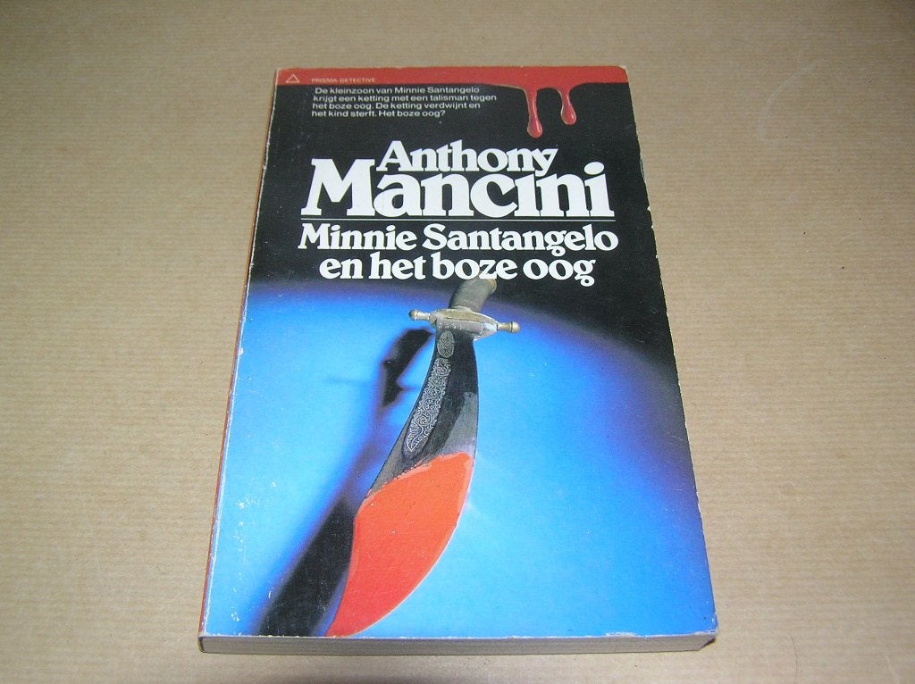 Minnie Santangelo en het boze oog -Anthony Mancini, Boeken, Detectives, Gelezen, Ophalen of Verzenden