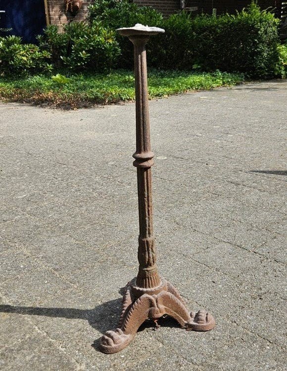 Gietijzeren tafelvoet - Robuust en decoratief, Ophalen, Tafelpoot, Minder dan 50 cm, Gebruikt