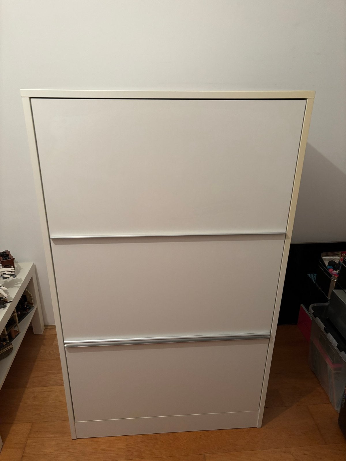 Witte IKEA kantoorkast met lades (53x31x19.7 cm), Huis en Inrichting, Kasten | Roldeurkasten en Archiefkasten, Ophalen, Gebruikt