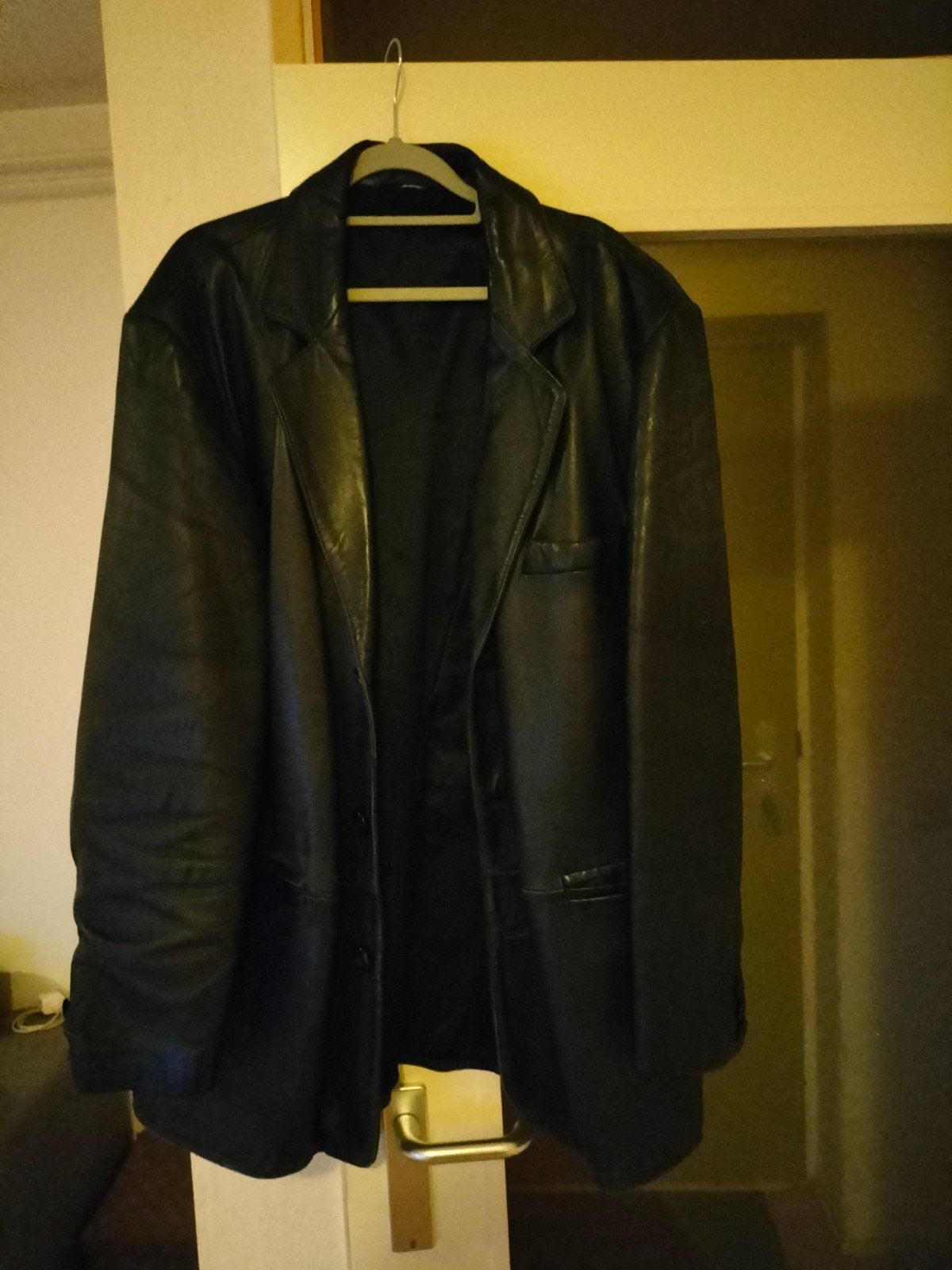 Heren Parka Jas Maat L, Ophalen, Zo goed als nieuw, Zwart