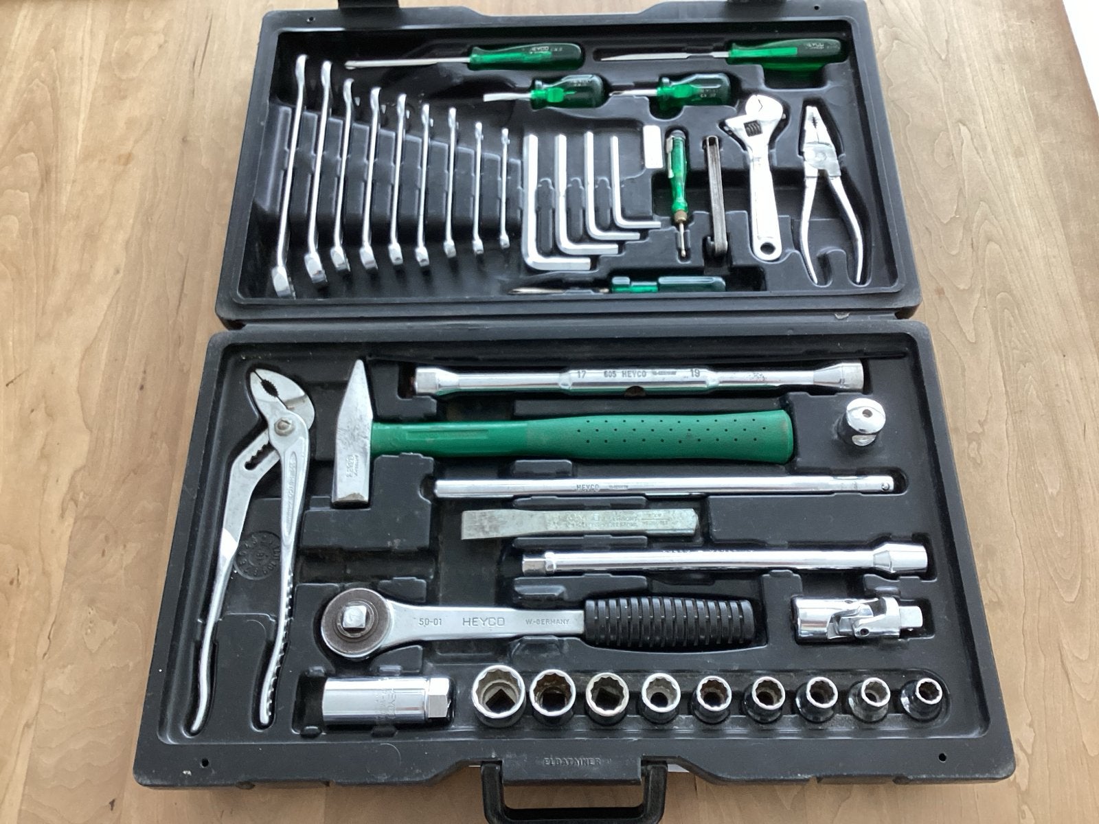 Heyco Expert Gereedschapskoffer - Uitgebreide Set, Ophalen, Zo goed als nieuw