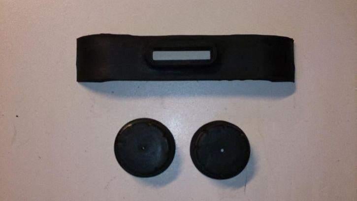 Yamaha XJ750 Tankrubber Set XJ 750 Tank Rubbers Rubber, Motoren, Ophalen of Verzenden