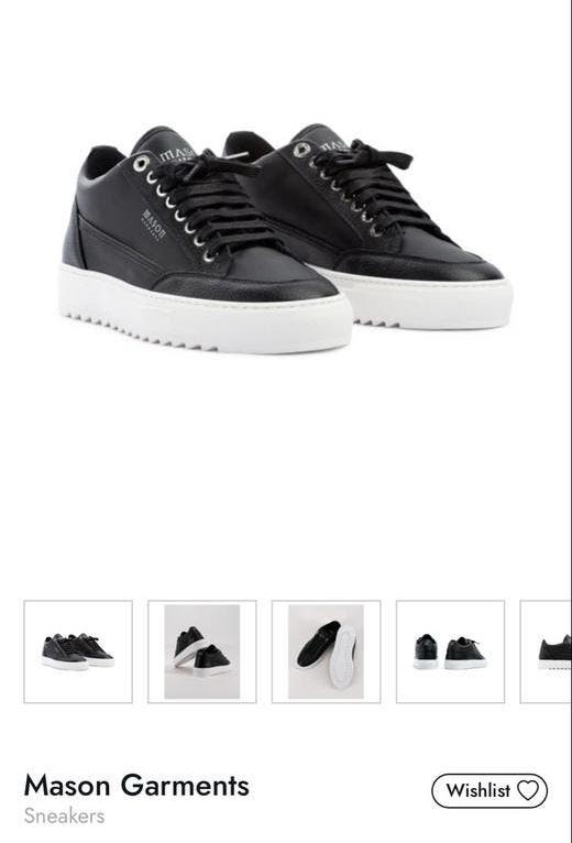 Mason Garments sneakers maat 45, Ophalen of Verzenden, Nieuw, Zwart, Sneakers of Gympen