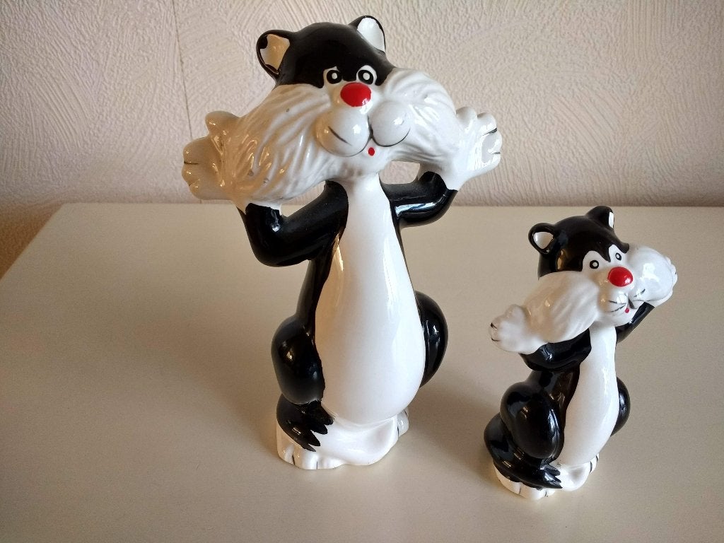 Diverse beeldjes Sylvester Looney Tunes per stuk te koop, Ophalen of Verzenden, Zo goed als nieuw