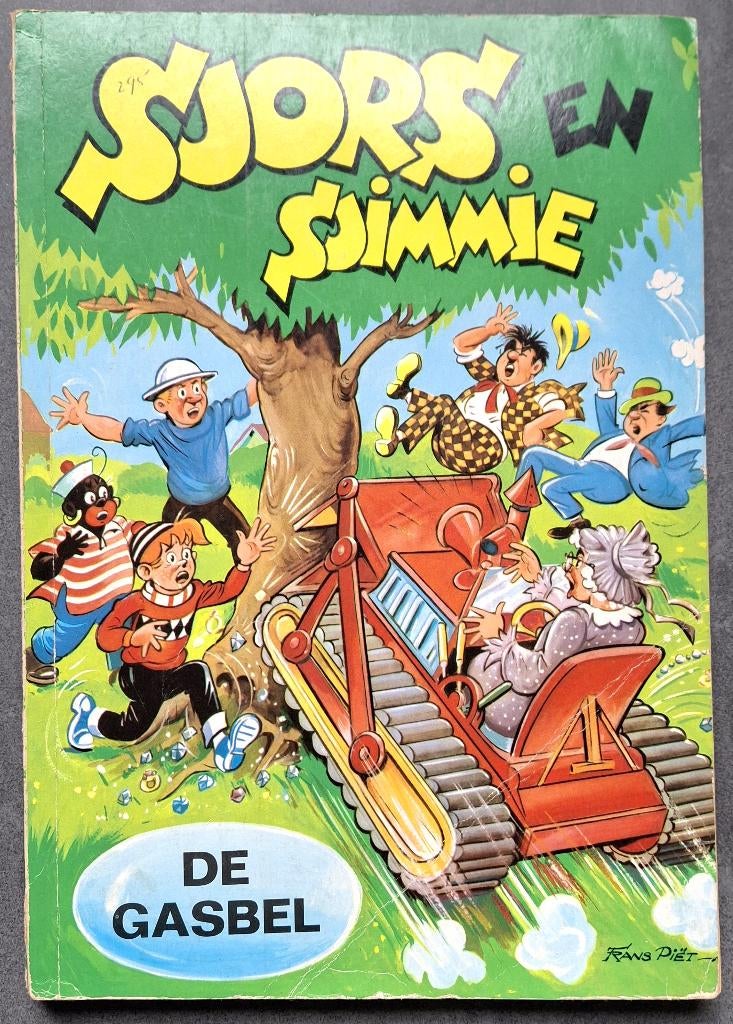 Sjors en Sjimmie: de Gasbel  - Frans Piët, Boeken, Stripboeken, Eén stripboek, Ophalen of Verzenden, Gelezen