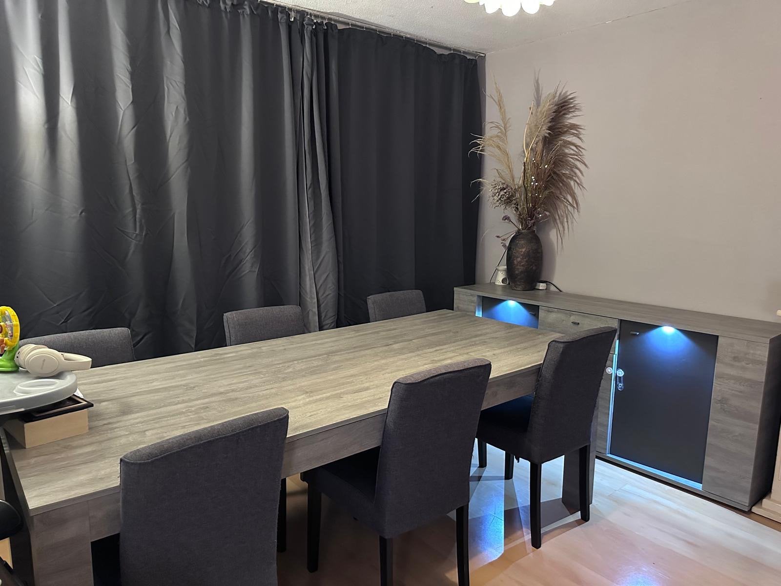 Houte eettafel, Ophalen, 50 tot 100 cm, 150 tot 200 cm, Vierkant