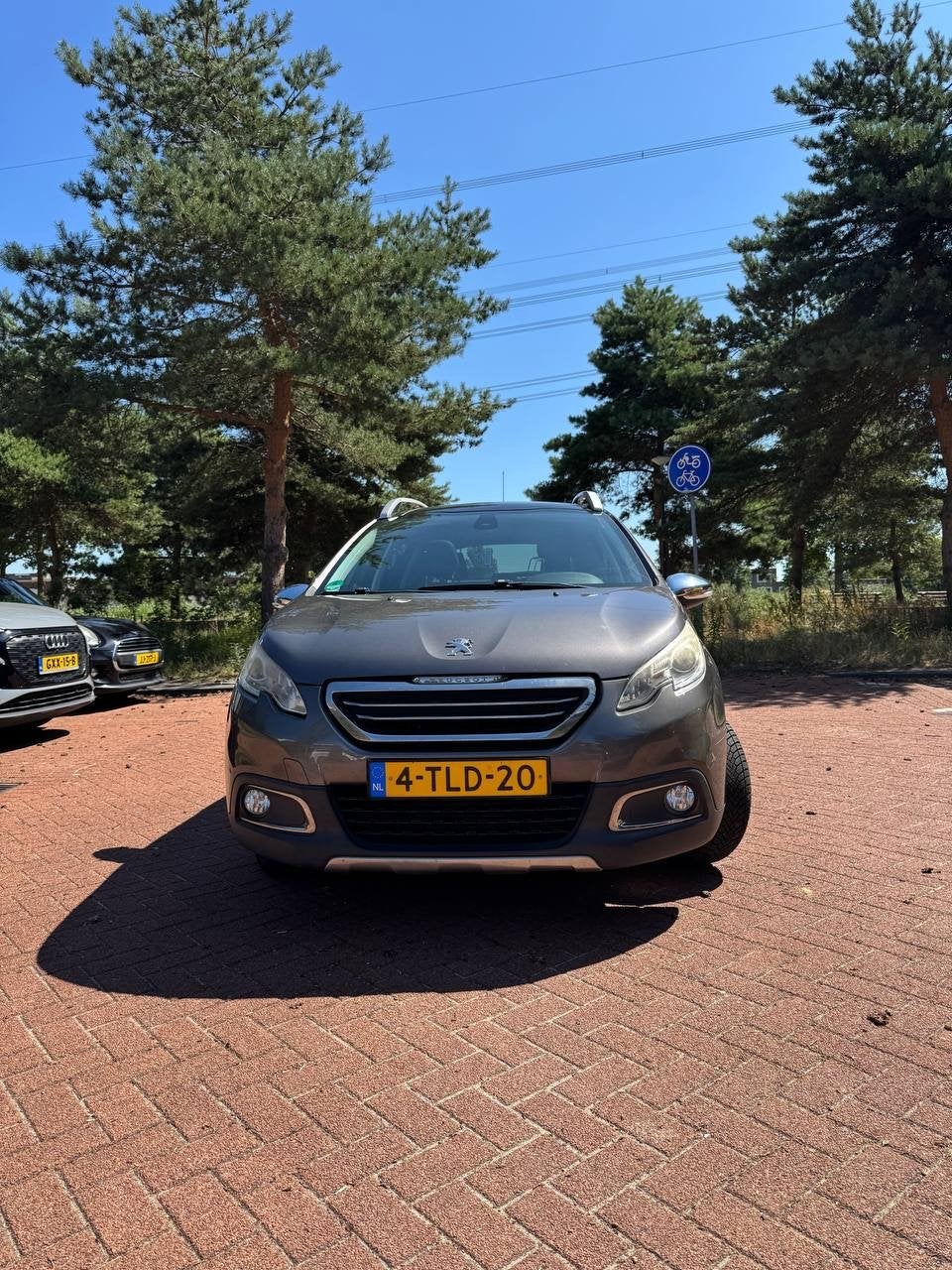 Peugeot 2008 1.2 E-vti 60KW Etg5 2014 Grijs, Auto's, 450 kg, 40 €/maand, 1199 cc, 770 kg