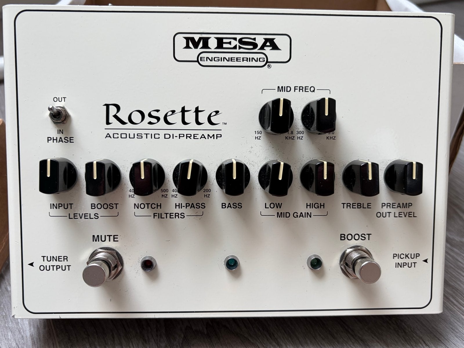 Mesa Boogie Rosette Acoustic DI-Preamp, Muziek en Instrumenten, Effecten, Ophalen of Verzenden, Gebruikt, Overige typen