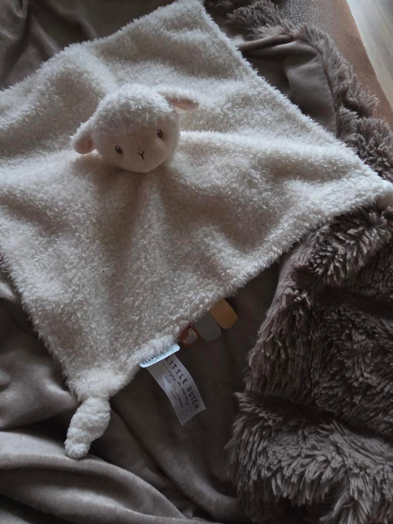 Knuffeldoekje schaap Little Dutch ZGAN, Kinderen en Baby's, Speelgoed | Knuffels en Pluche, Ophalen of Verzenden, Zo goed als nieuw