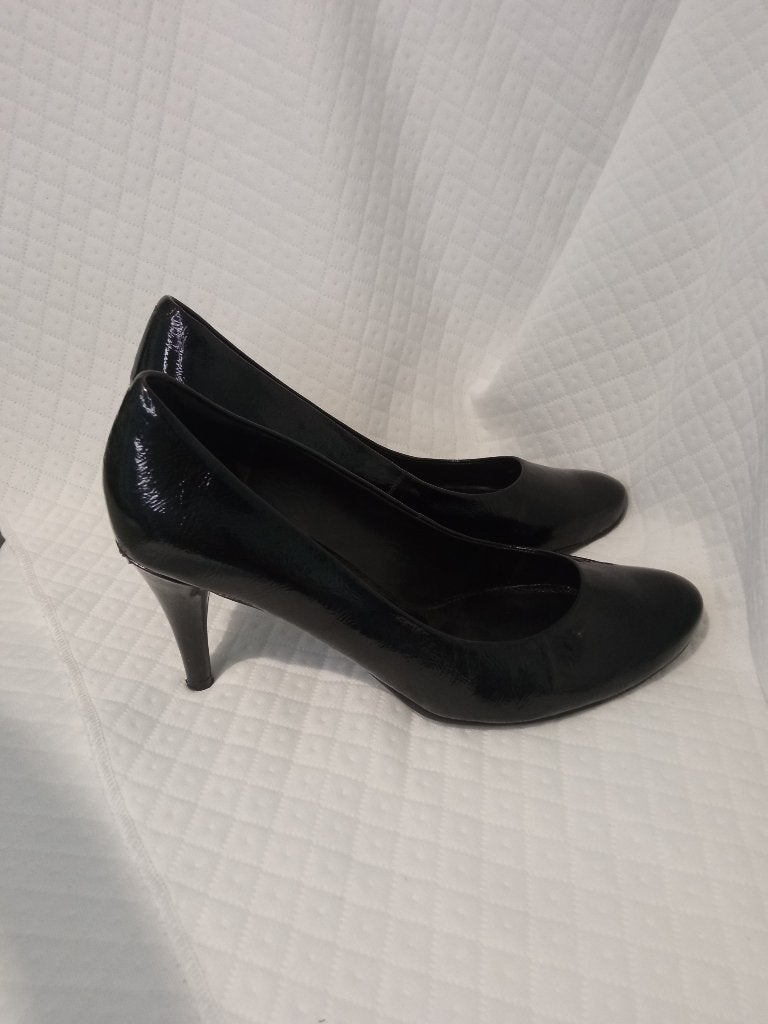 Zwarte lakleren pumps van Ecco 41 / ZGAN, Ecco, Pumps, Verzenden, Zwart