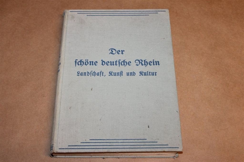 Schöne deutsche Rhein —Rijnlandschap in Gotisch Schrift 1933, Boeken, Ophalen of Verzenden, Gelezen, Europa
