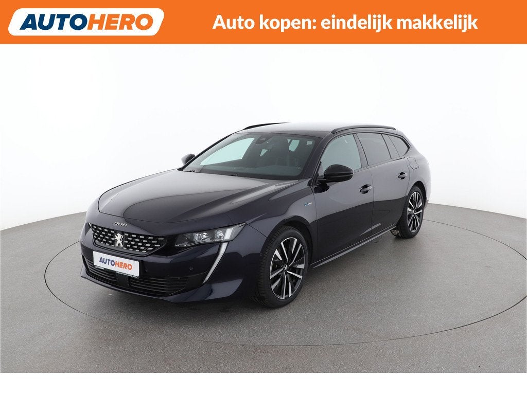 Peugeot 508 SW 1.6 HYbrid Allure Pack Business |MR47241|, Auto's, Peugeot, 745 kg, 4 cilinders, Met garantie (alle), Blauw