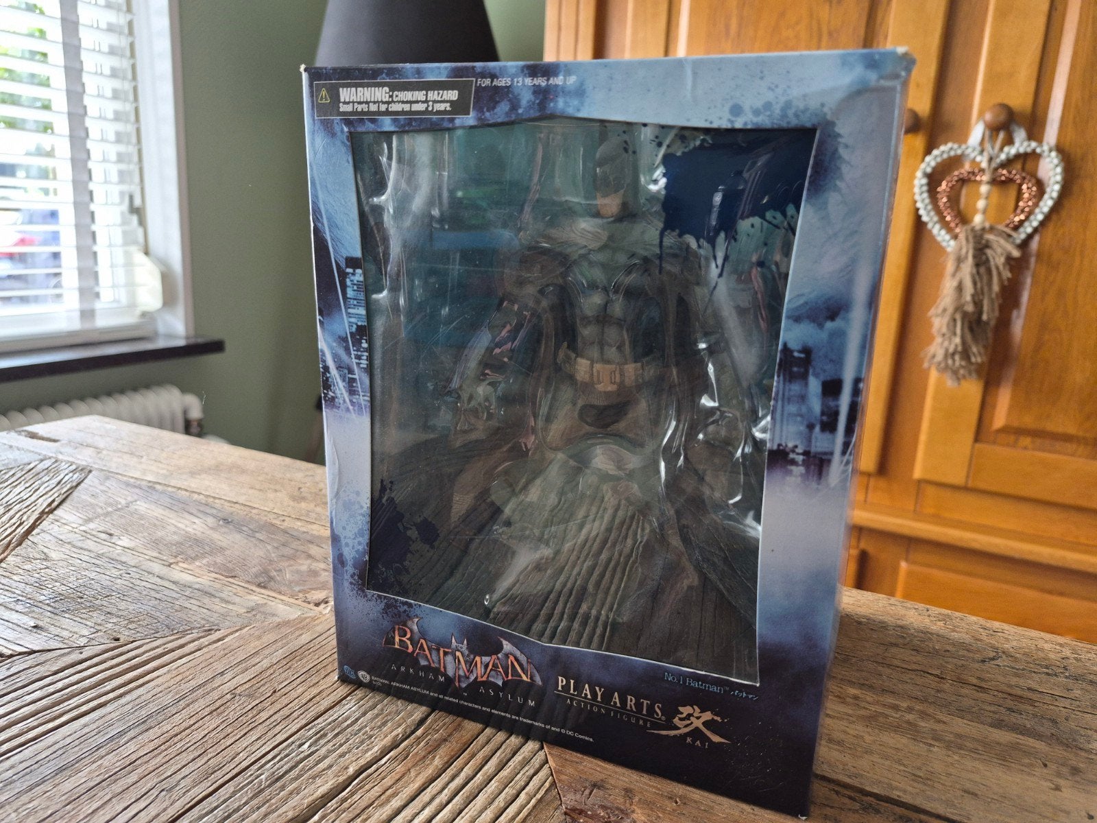 Play Arts Kai Arkham Asylum Batman, Verzamelen, Ophalen of Verzenden, Zo goed als nieuw