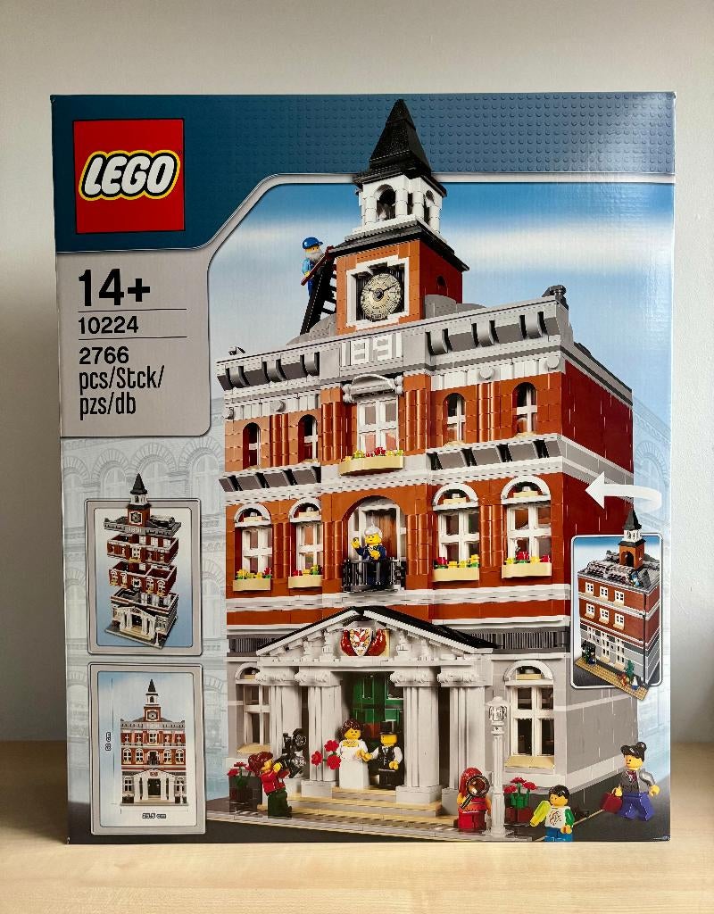 Lego Creator Expert 10224 Town Hall Nieuw!, Nieuw, Ophalen of Verzenden, Compleet, Lego