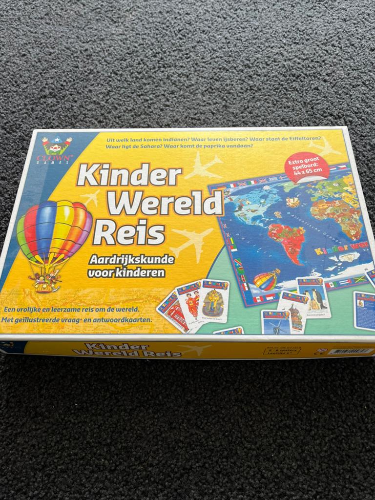 Kinder Wereldreisspel, Spelcomputers en Games, 1 speler, Racen en Vliegen, Ophalen of Verzenden, Zo goed als nieuw