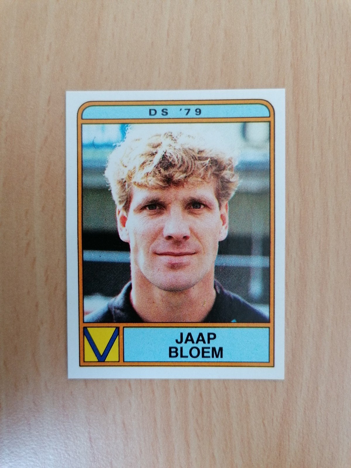 Panini Voetbal 84 #59 Jaap Bloem-DS'79., Ophalen of Verzenden, Zo goed als nieuw, Plaatje