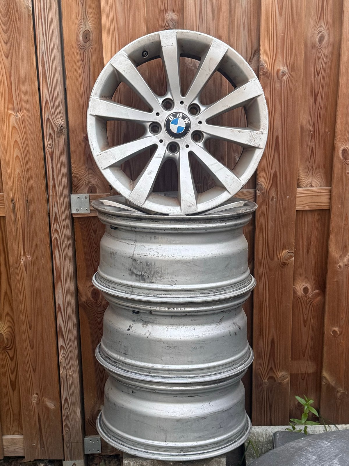 Originele BMW Velgen Set 1 Serie 17 inch, Auto-onderdelen, Banden en Velgen, Ophalen, Gebruikt, Velg(en), Winterbanden