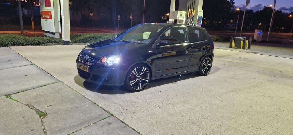 Volkswagen Polo 1.8 Turbo 110KW 2006 Zwart, Euro 5, 1139 kg, Zwart, 4 cilinders