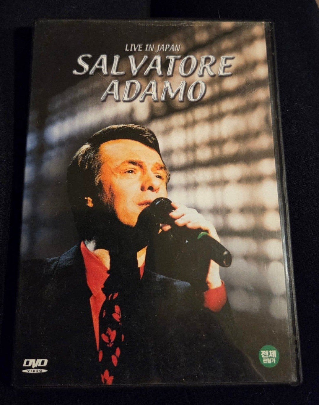 Salvatore Adamo Live in Japan - DVD, Cd's en Dvd's, Alle leeftijden, Ophalen of Verzenden, Zo goed als nieuw, Concert