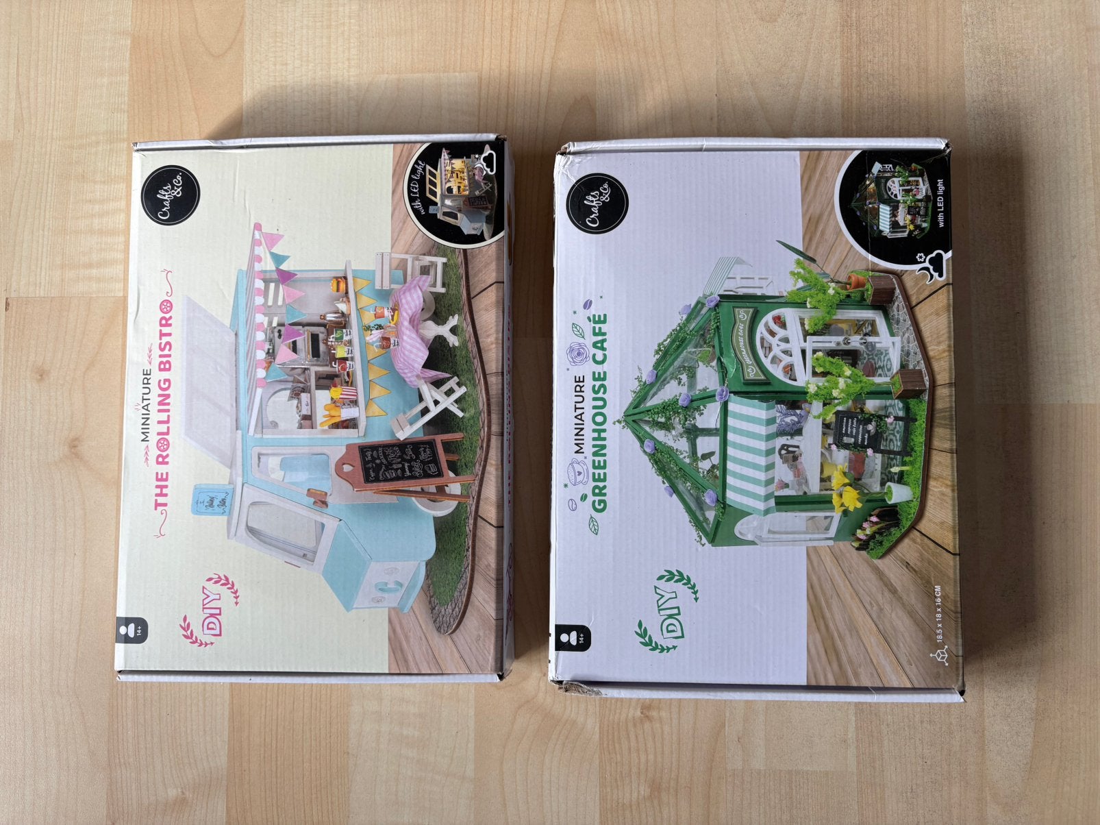 Miniature crafts & co huisjes, Ophalen of Verzenden, Nieuw, Knutselset
