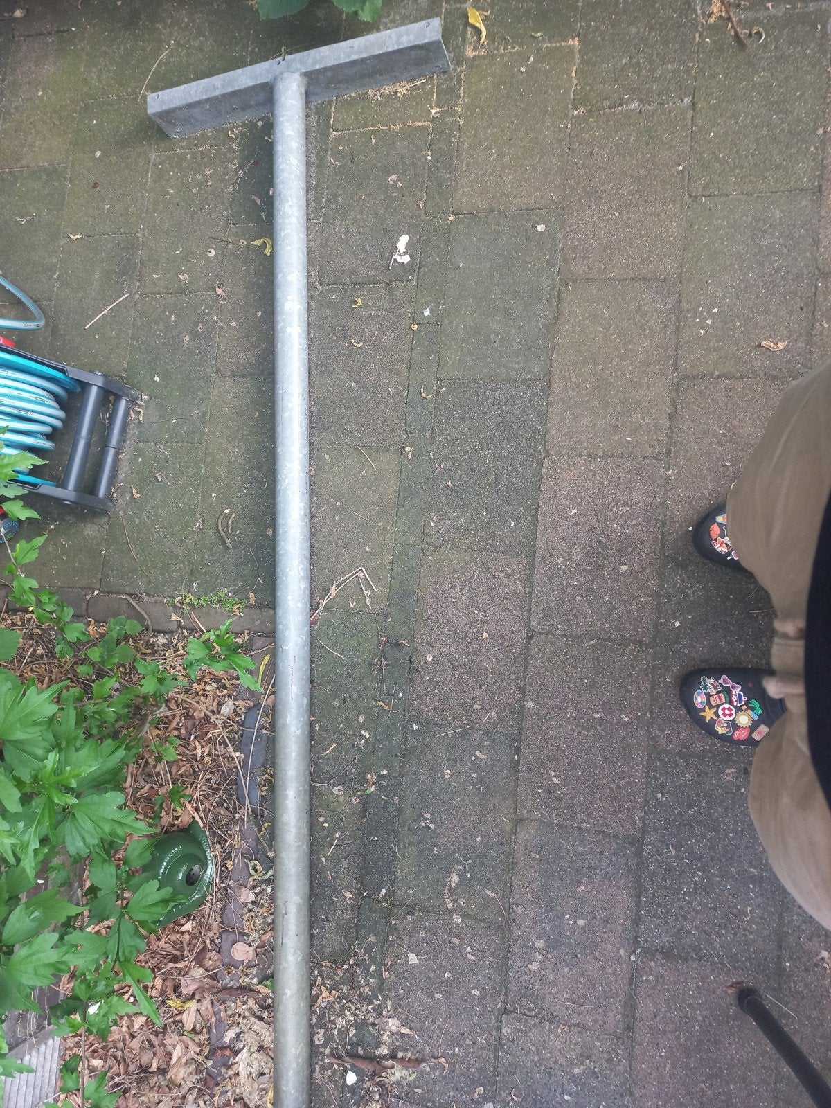 Verzinkte waslijn paal, Ophalen, Overige typen, Minder dan 2 meter