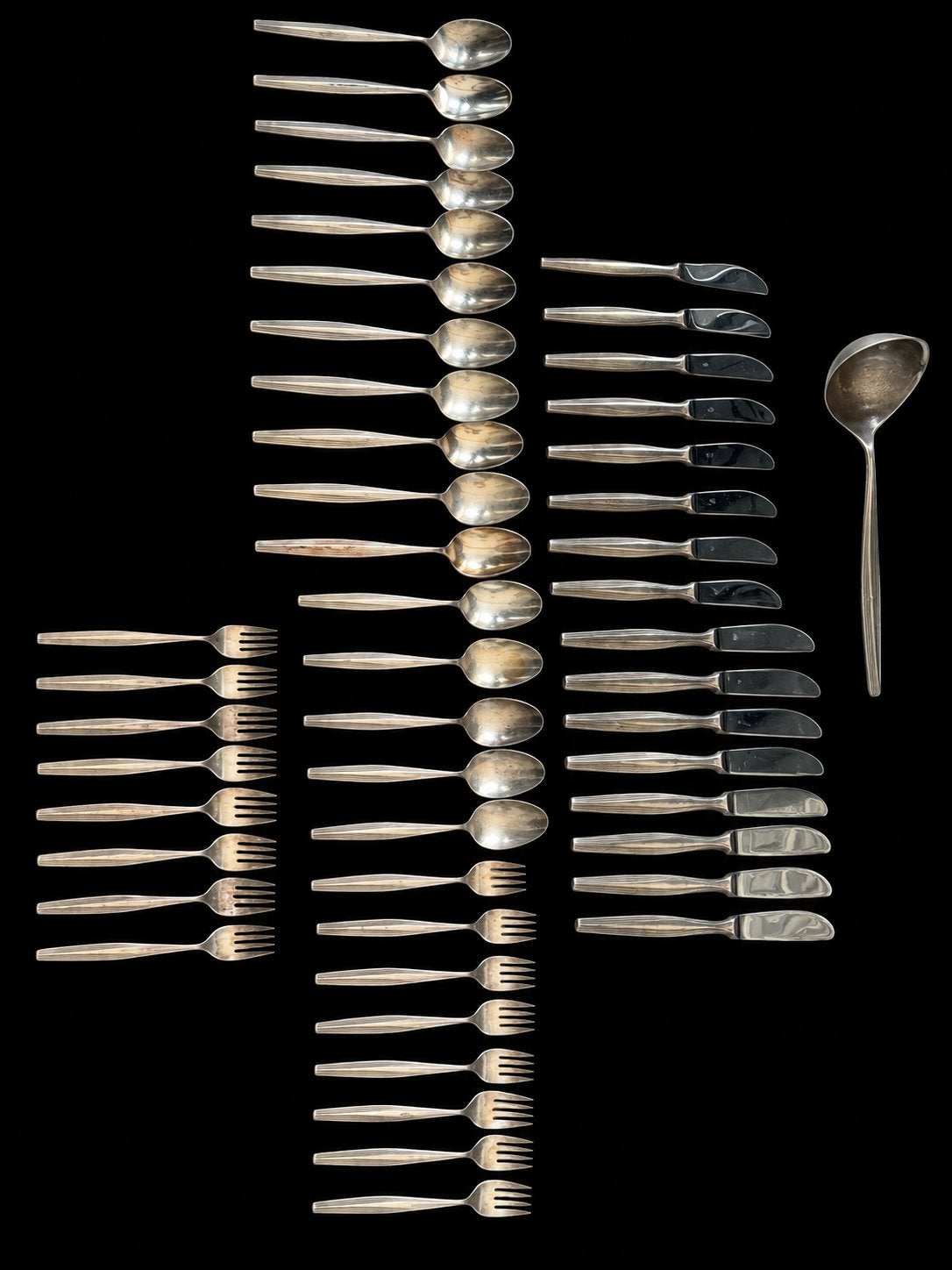 Grote vintage WMF bestekset – Patent 90/30 – 46-delig, Ophalen of Verzenden